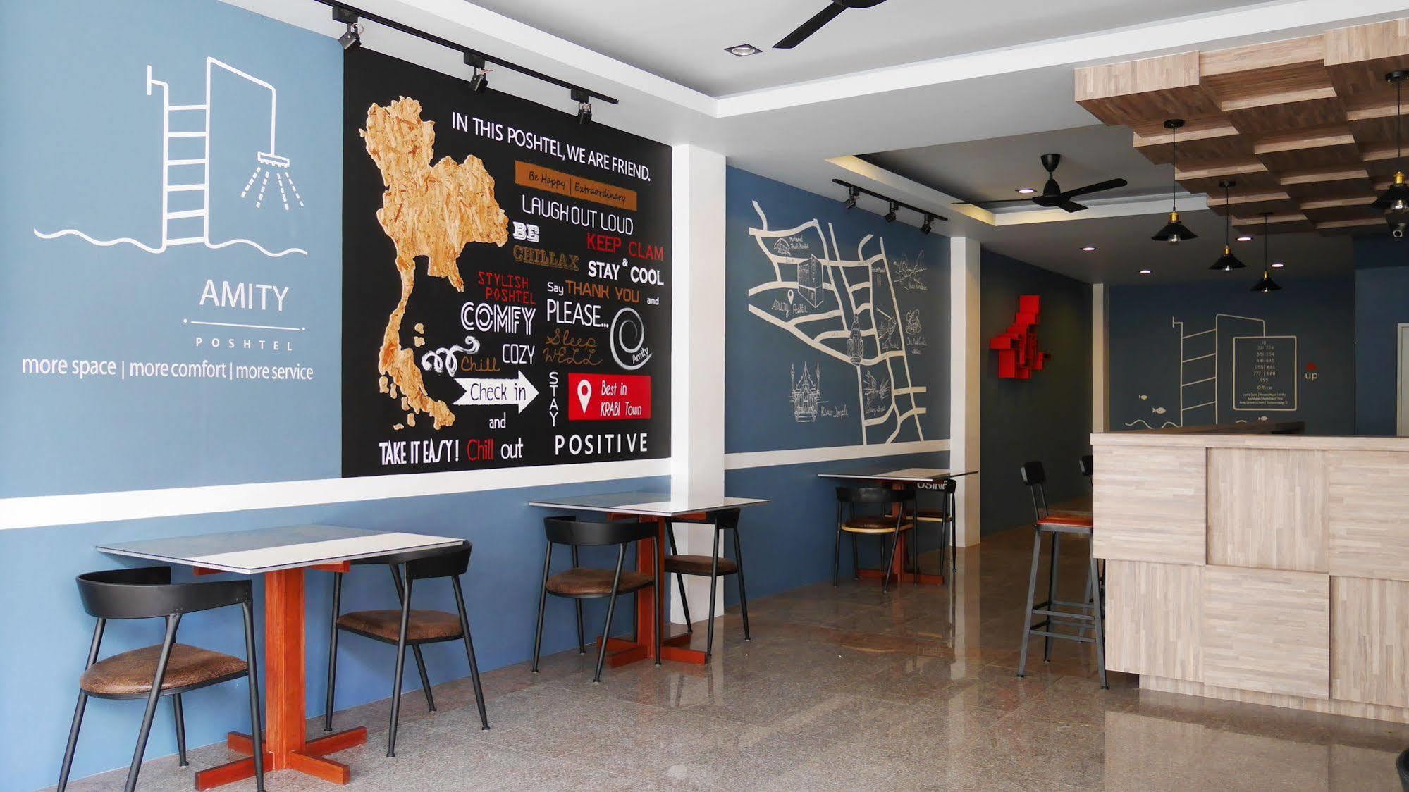 Amity Poshtel Hostel Krabi Bagian luar foto